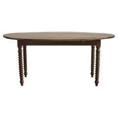 Antique Bobbin Leg Dining Table