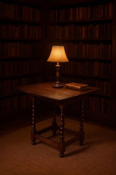 Bobbin Turned Drop Side Table