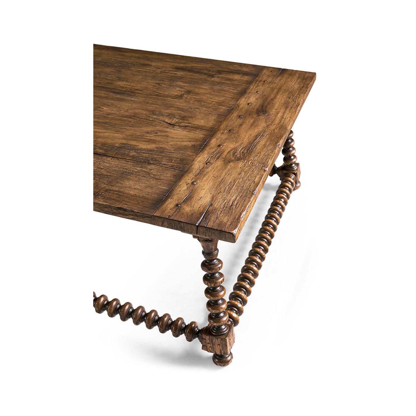 BobbinTurned Rustic Cocktail Table For Sale at 1stDibs — free download