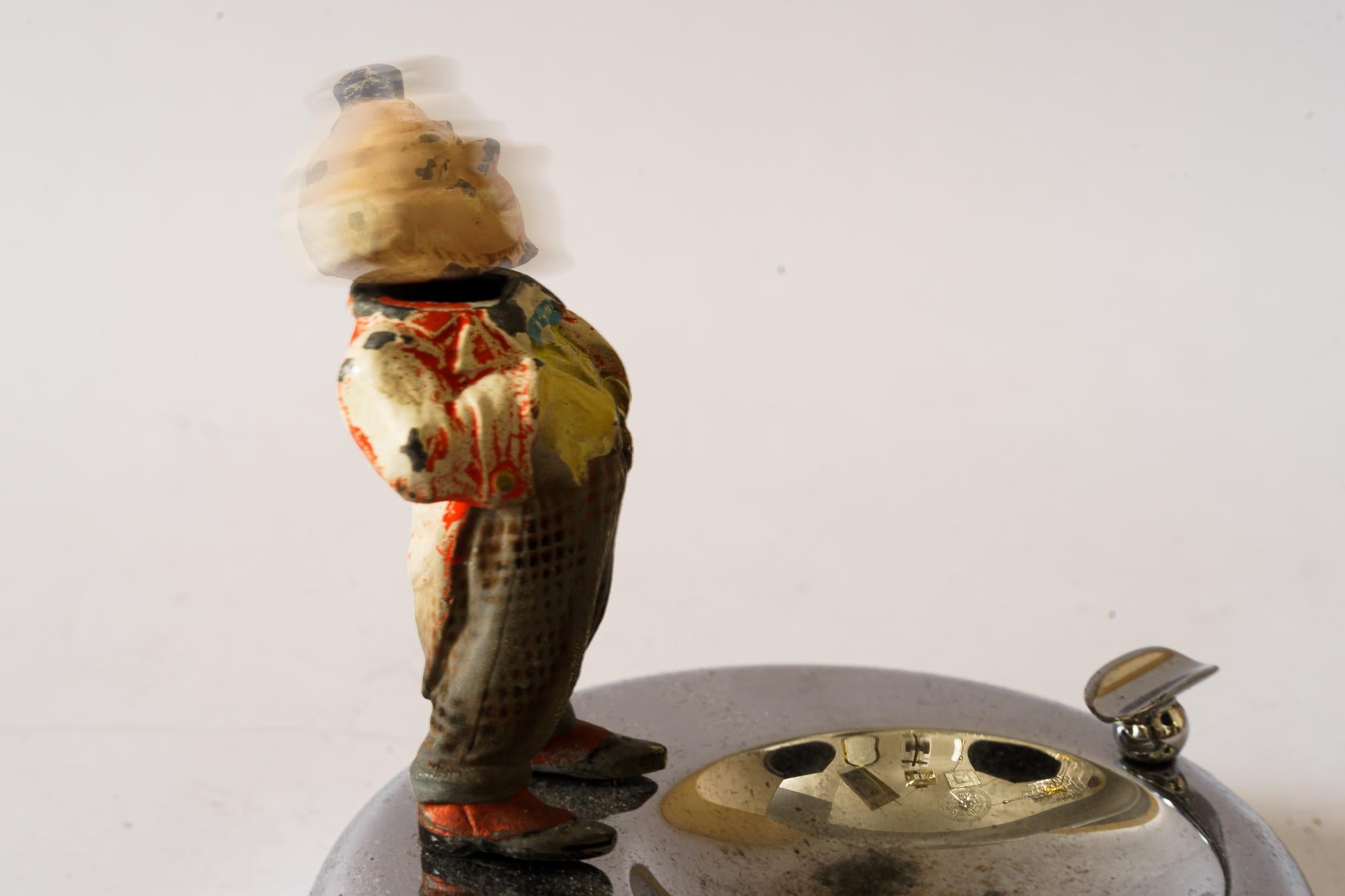 German Bobblehead ashtray germany around 1960s For Sale