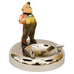 Vintage Bobblehead ashtray germany around 1960s