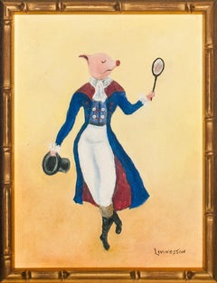 Piglet Vanity? Oil Painting