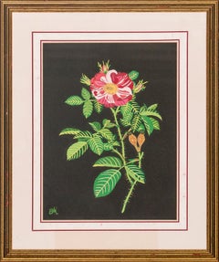 Vintage "Decoupage Flower"