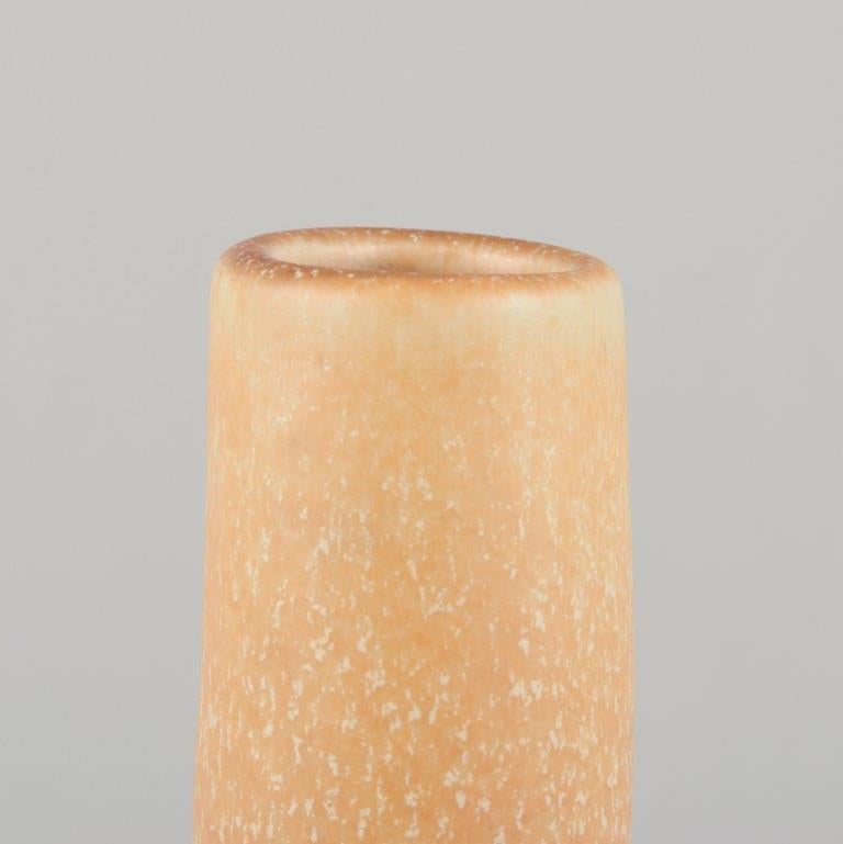Svedese Bobergs Fajansfabrik/Gefle, Svezia. Vaso grande in ceramica, a collo stretto. in vendita
