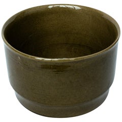 Bobergs Fajansfabrik Green Glazed Ceramic Bowl Model No. 710 Bobergs Fajansfabrik Green Glazed Ceramic Bowl Model No. 710