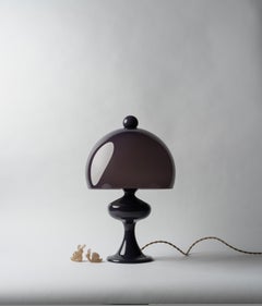 Bobine glass table lamp - Purple, by Jessica Helgerson
