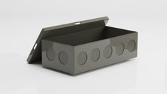 Scatola Bobo grande (grigio scuro)