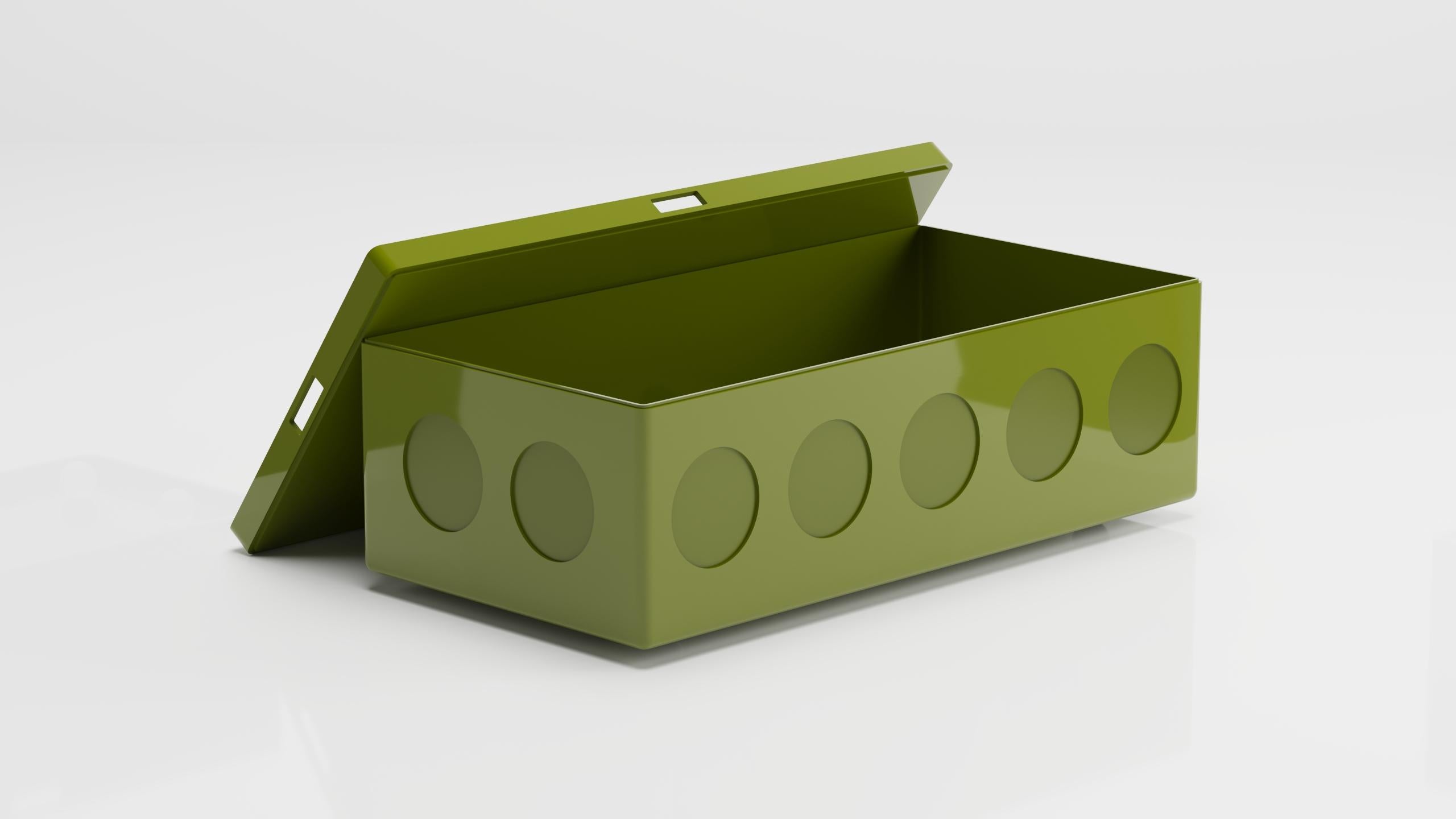 Bobo is a multifunctional piece of furniture that can be used as a coffee table, side table, or nightstand, offering a variety of functions. It features storage inside the box and a removable tray on the top surface, adding to its versatility. With