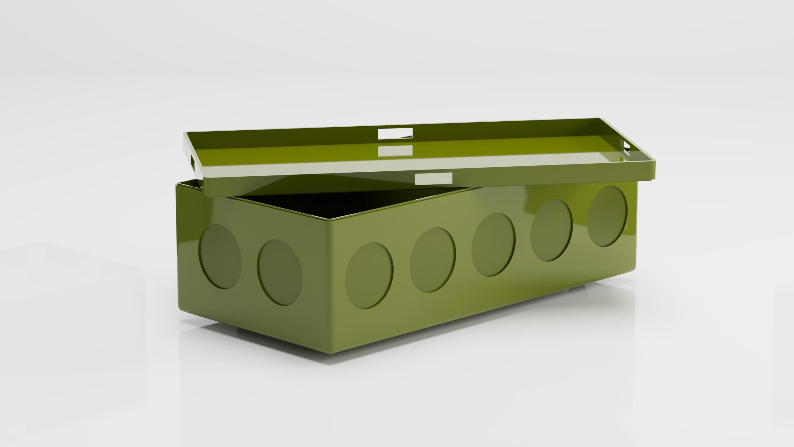 Turkish Bobo Large Box (Green) For Sale