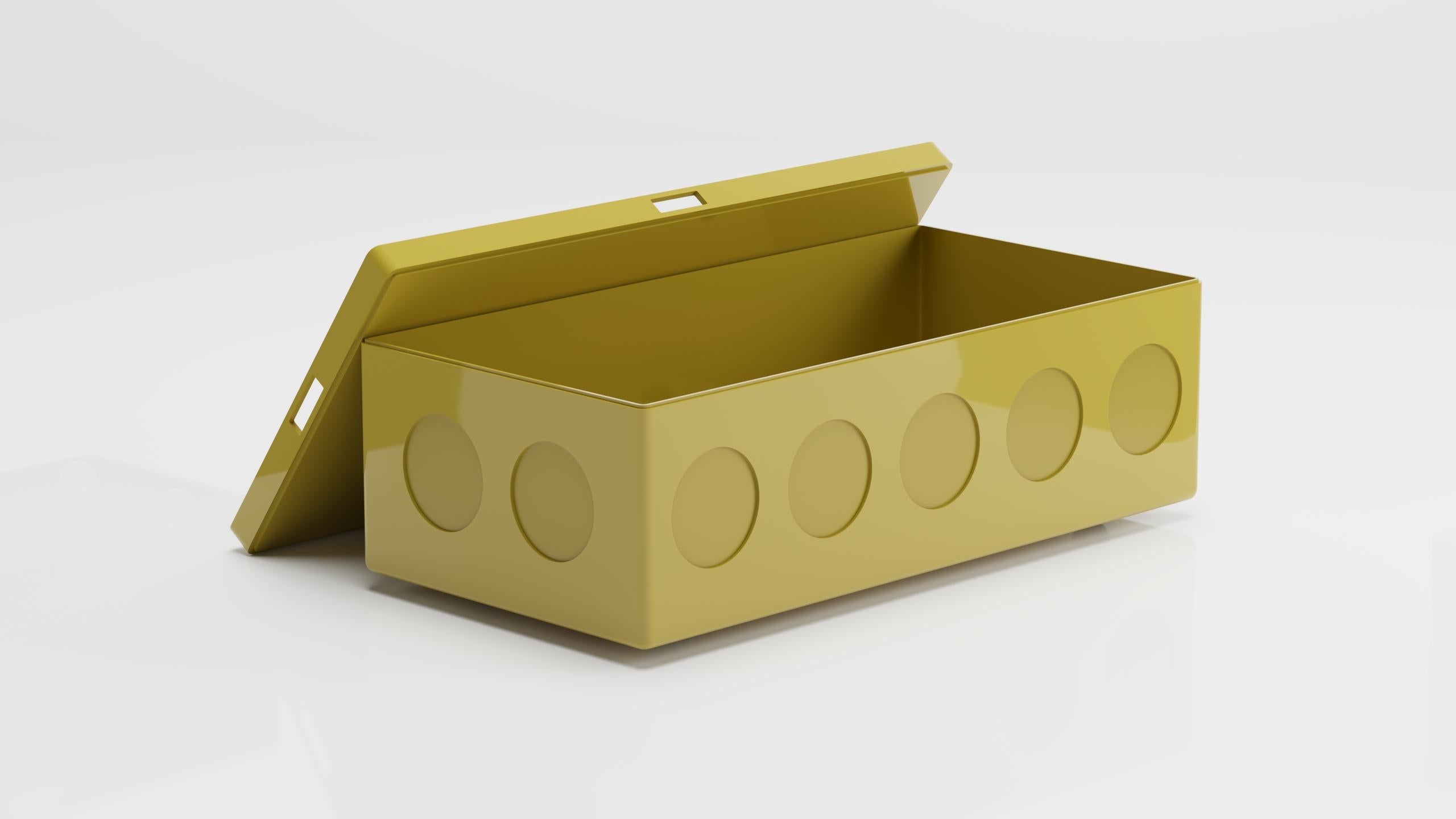 Bobo is a multifunctional piece of furniture that can be used as a coffee table, side table, or nightstand, offering a variety of functions. It features storage inside the box and a removable tray on the top surface, adding to its versatility. With