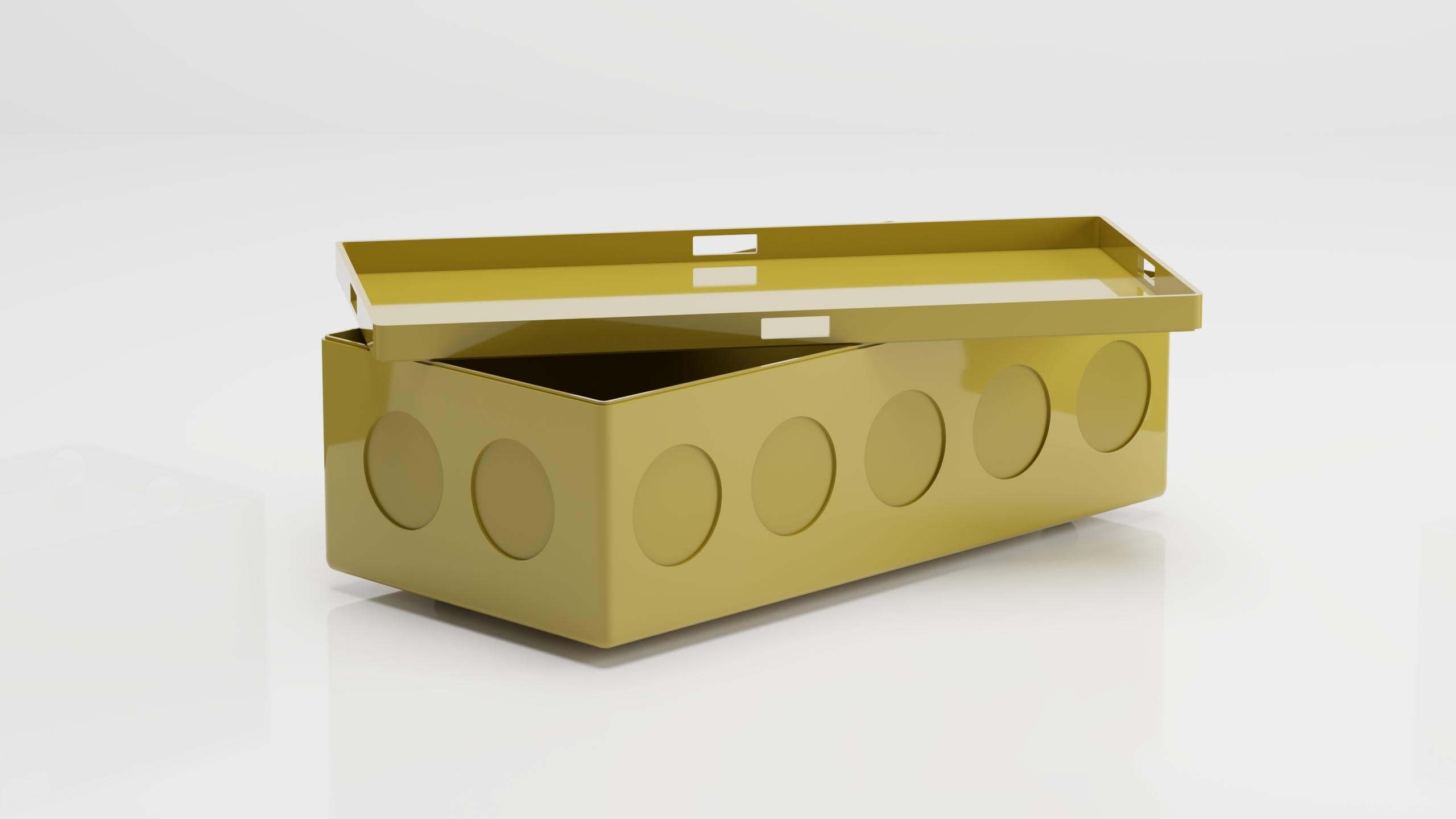Turkish Bobo Large Box (Mustard) For Sale