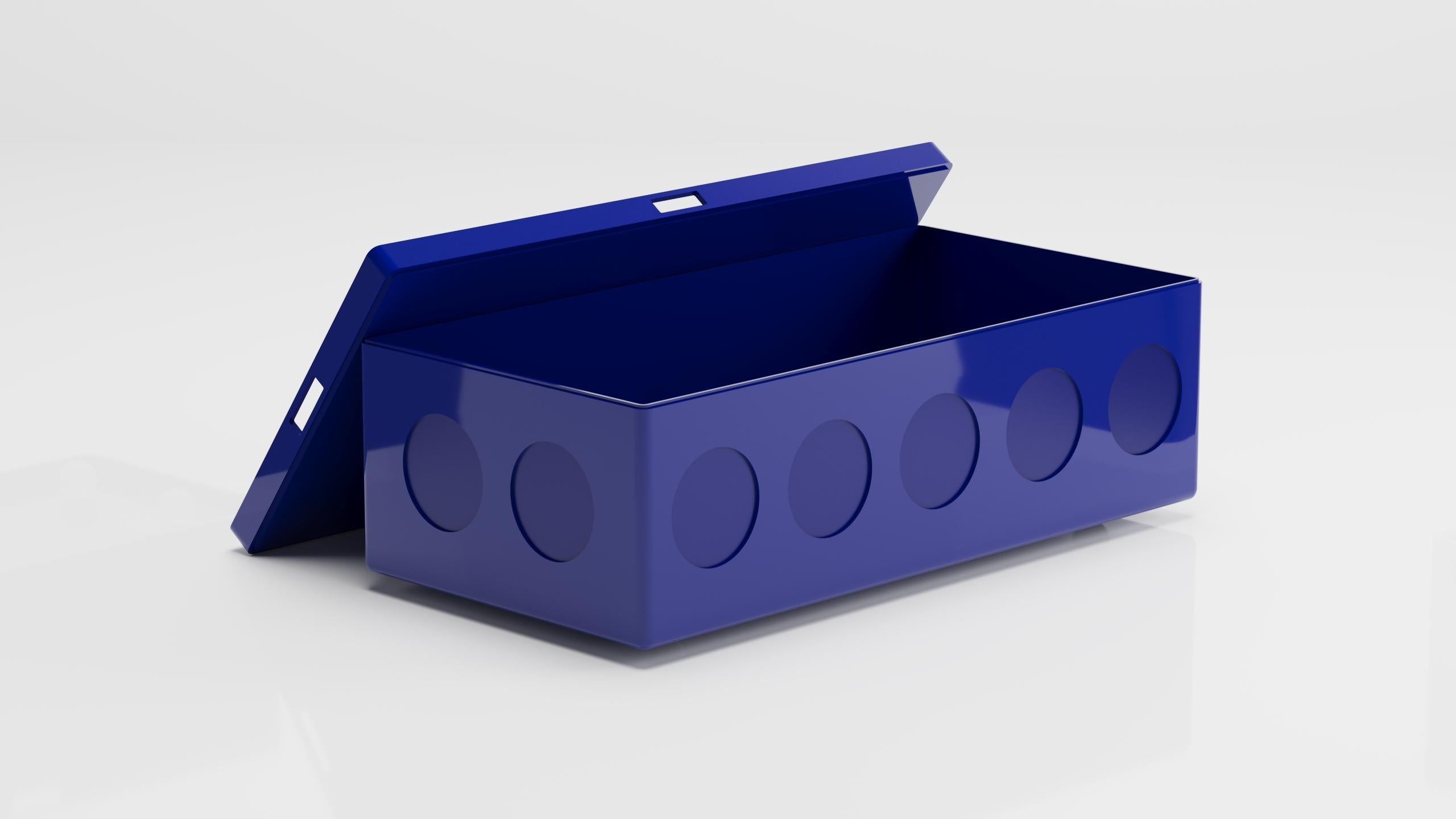 Bobo is a multifunctional piece of furniture that can be used as a coffee table, side table, or nightstand, offering a variety of functions. It features storage inside the box and a removable tray on the top surface, adding to its versatility. With