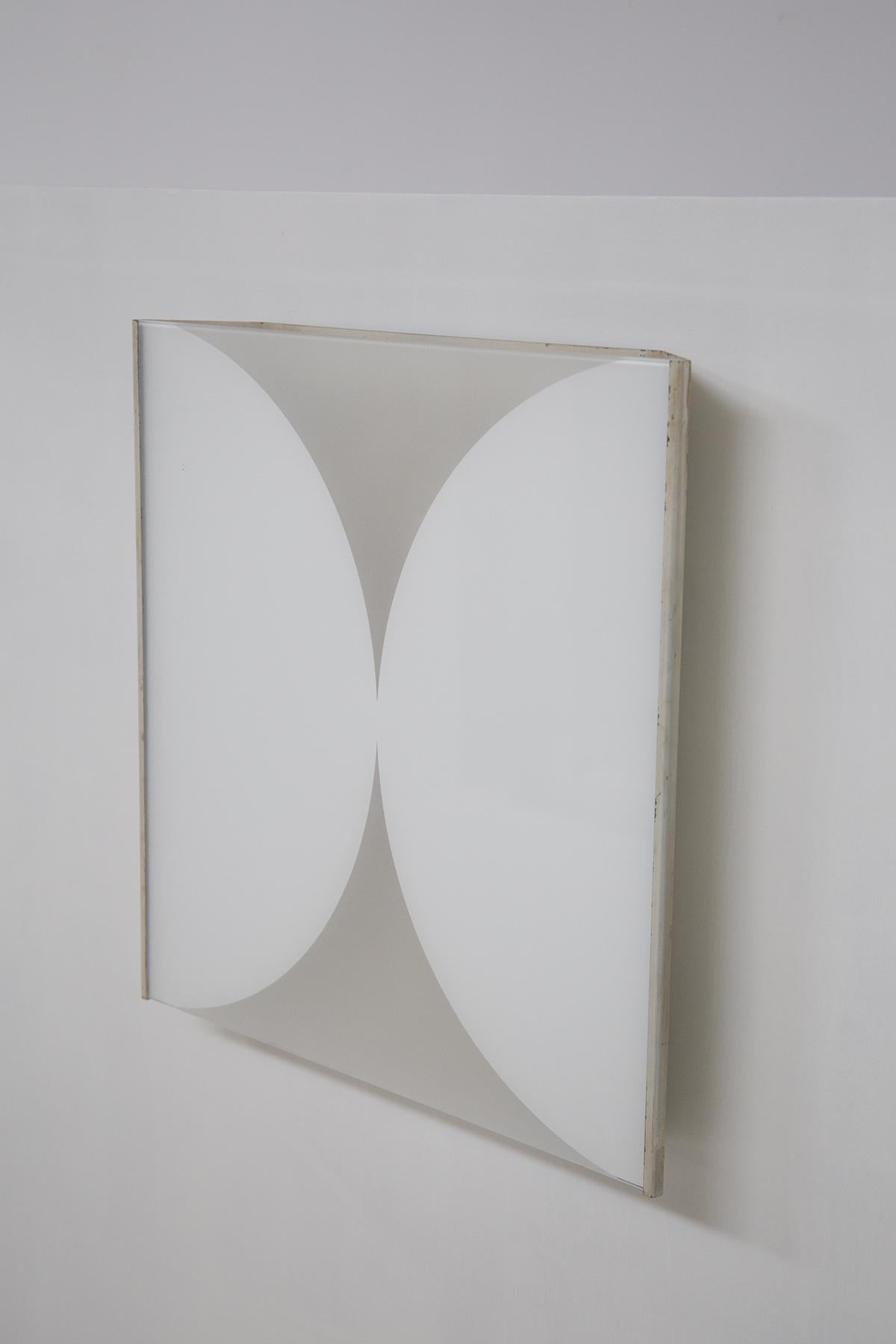 Bobo Piccoli Wall Light for Fontana Arte, nine wall lamps white In Good Condition For Sale In Milano, IT