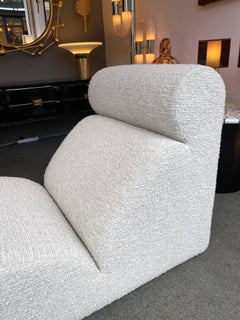 Bobo Relax Lounge Chair with Ottoman by Cini Boeri for Arflex, 1960s