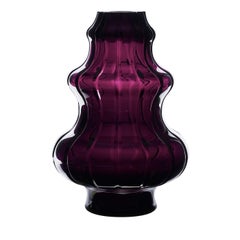 Boboda Power Amethyst Vase by Mario Cioni