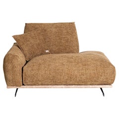 Boboli dormeuse giallo ocra con base marrone chiaro di Mantellassi 1926