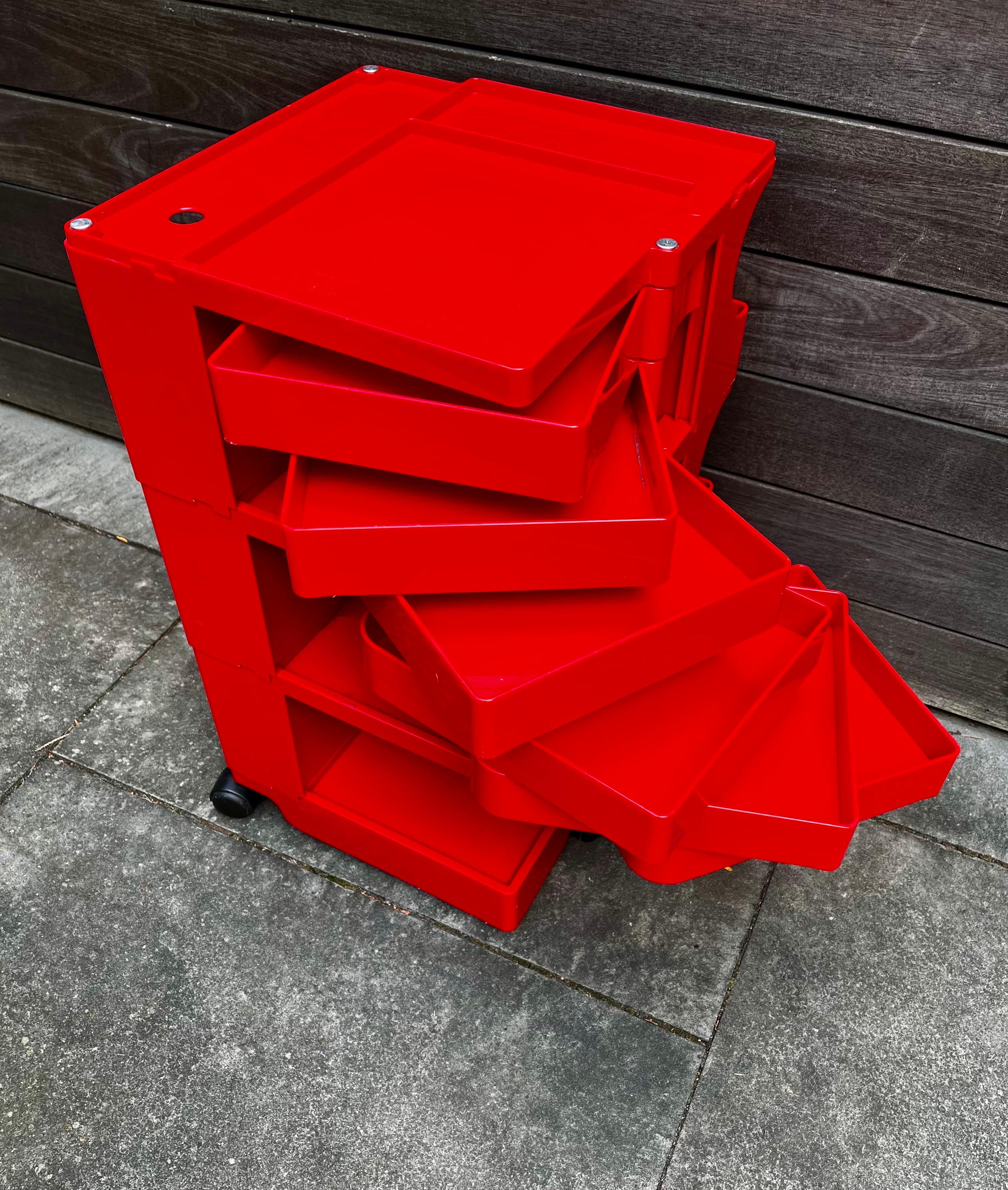 Chariot d'artBoby de Joe Colombo pour B-Line, 1970 en vente 3