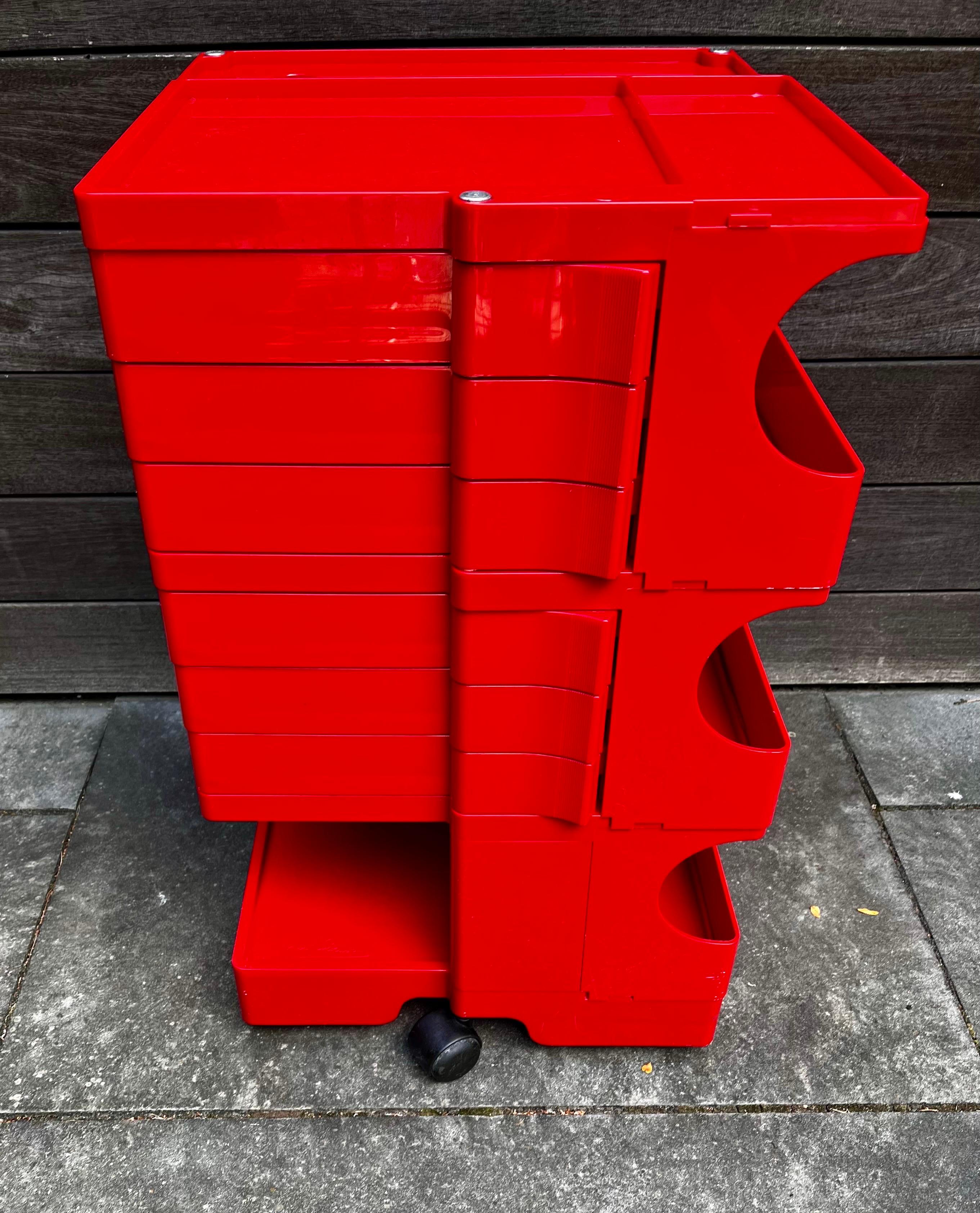 Plastique Chariot d'artBoby de Joe Colombo pour B-Line, 1970 en vente