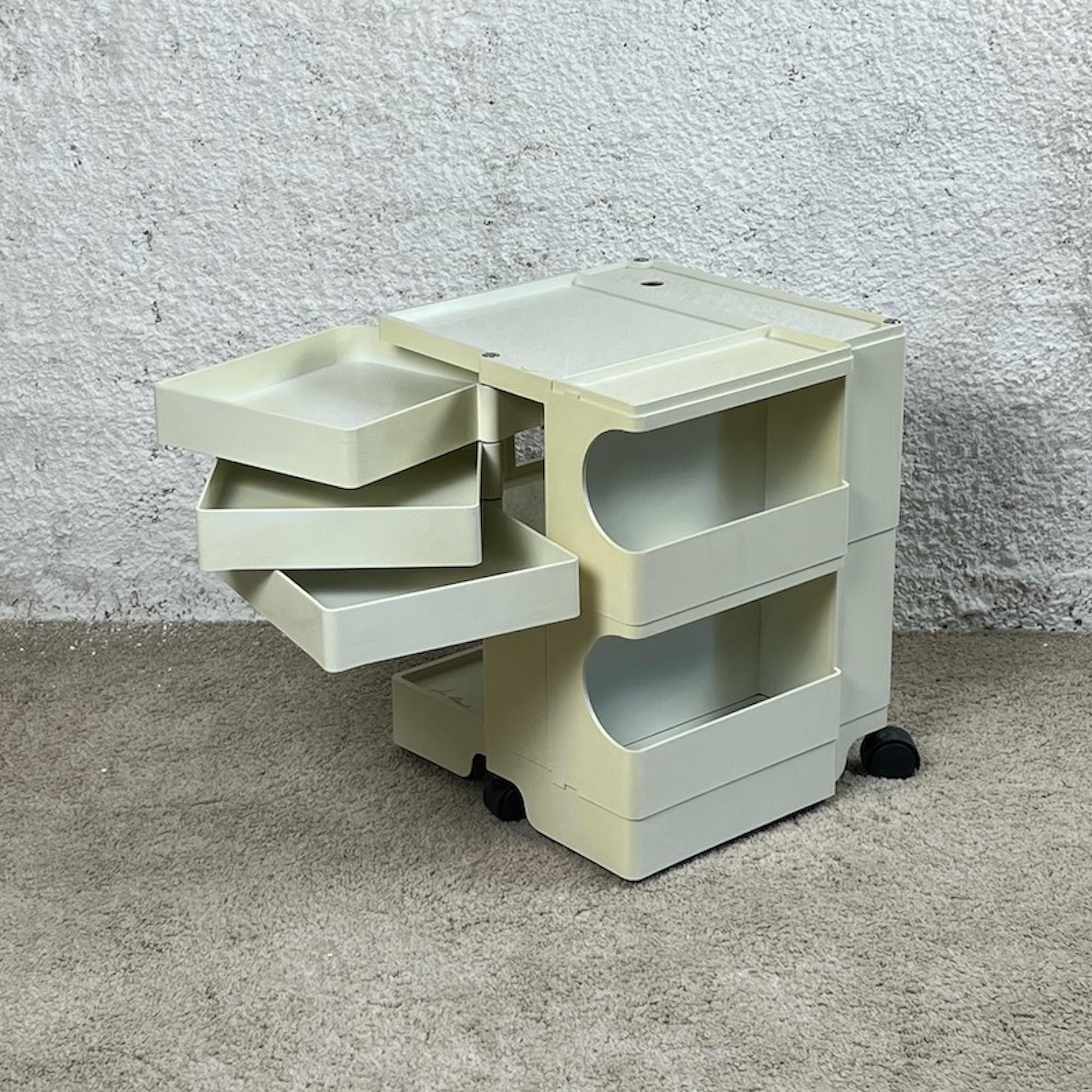 Italian Boby Storage Cabinet Trolley by Joe Colombo  for Bieffeplast, 1970s
