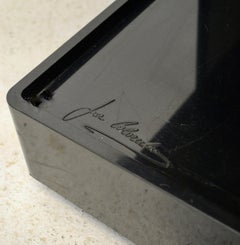 Boby Storage Trolley in Black by Joe Colombo for Bieffeplast, 1968