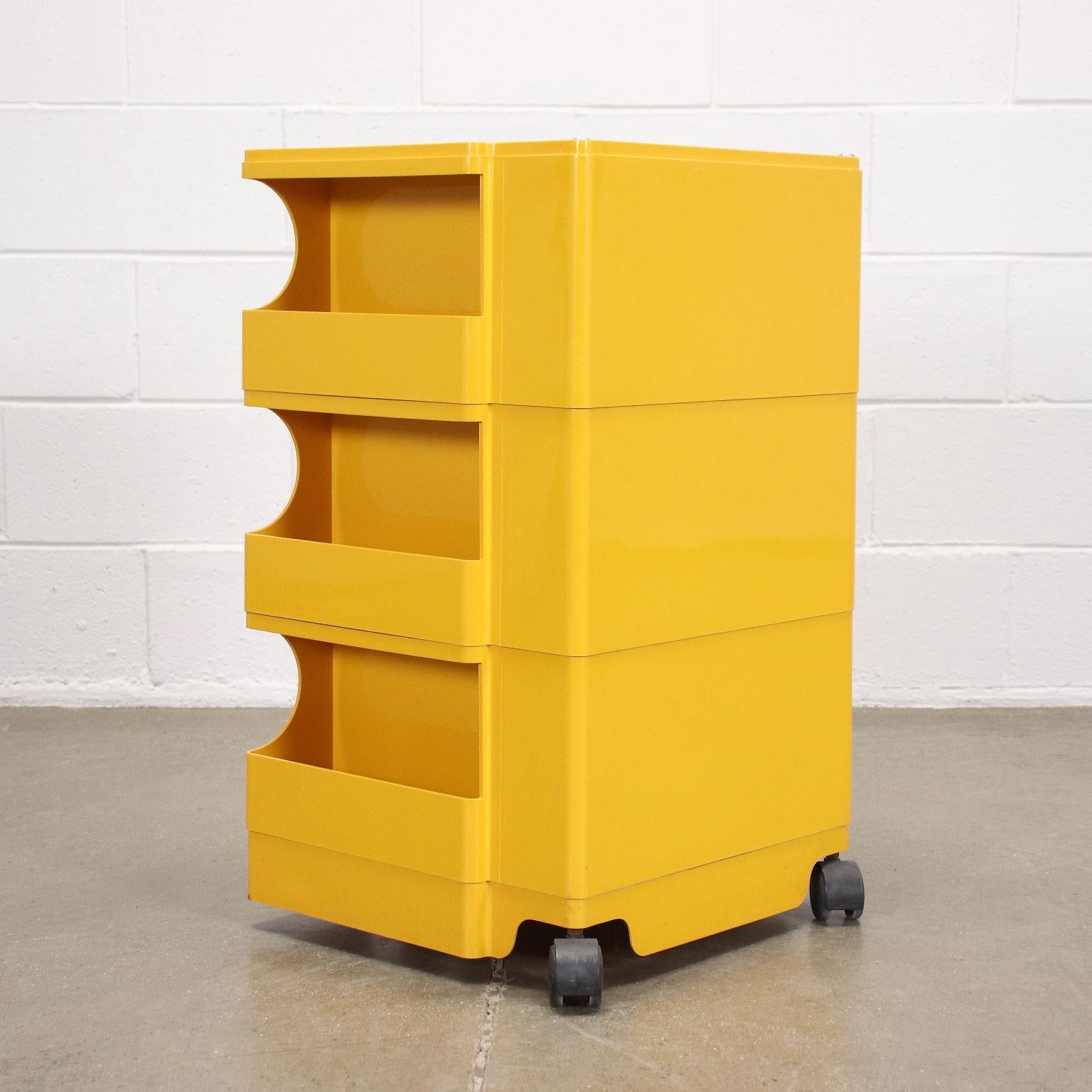 Plastic Boby Trolley by Joe Colombo for Bieffeplast, 1970s