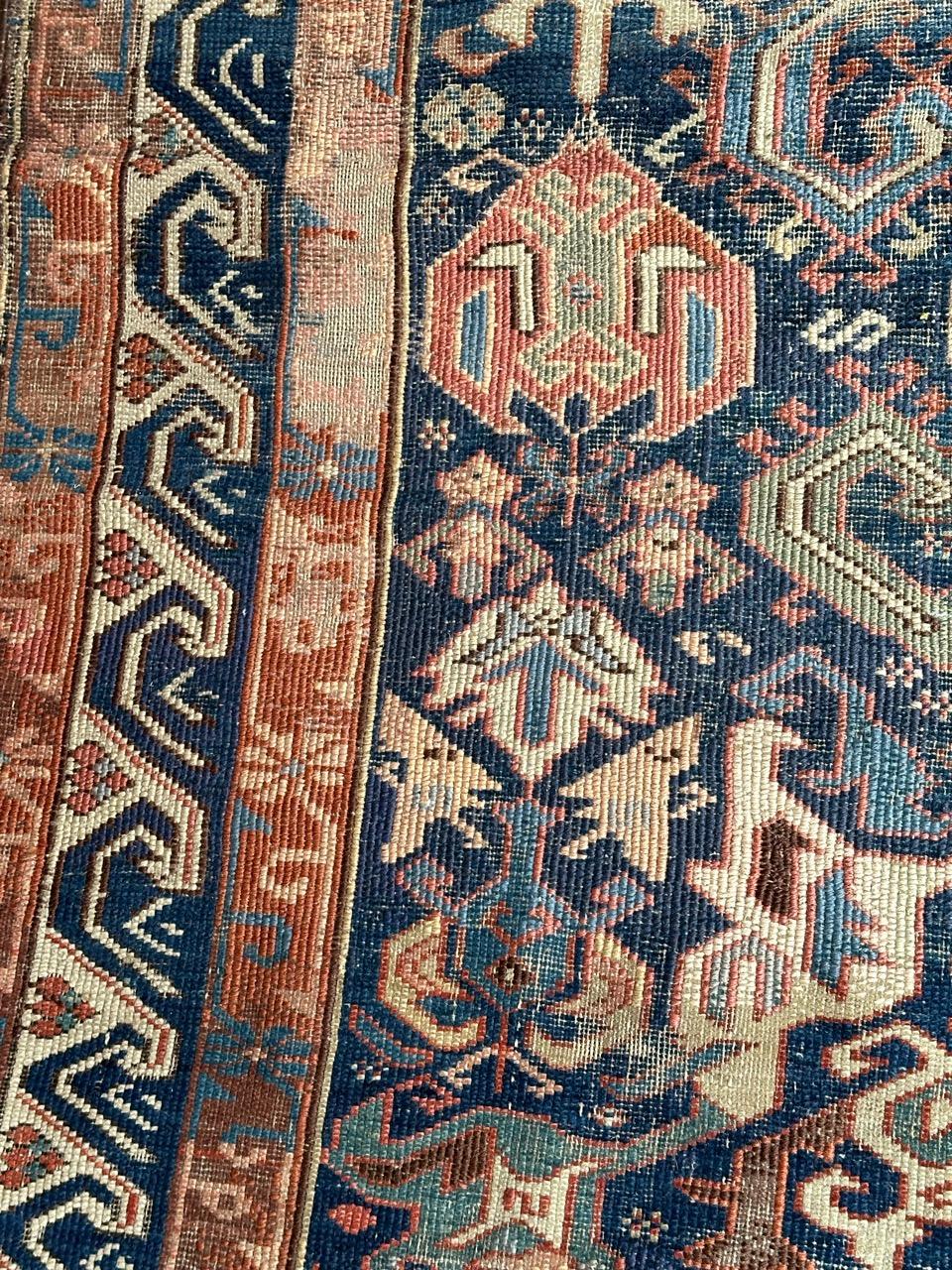 Bobyrug’s antique seychour shirvan rug For Sale 4