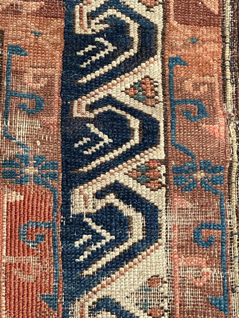 Bobyrug’s antique seychour shirvan rug For Sale 5