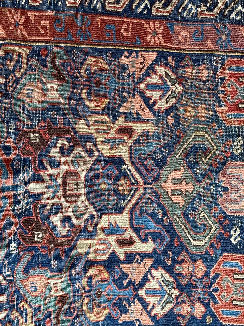 Bobyrug’s antique seychour shirvan rug For Sale 11