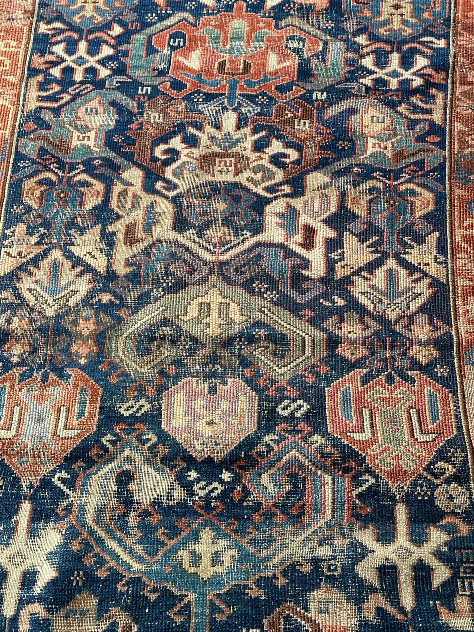 Kazak Bobyrug’s antique seychour shirvan rug For Sale