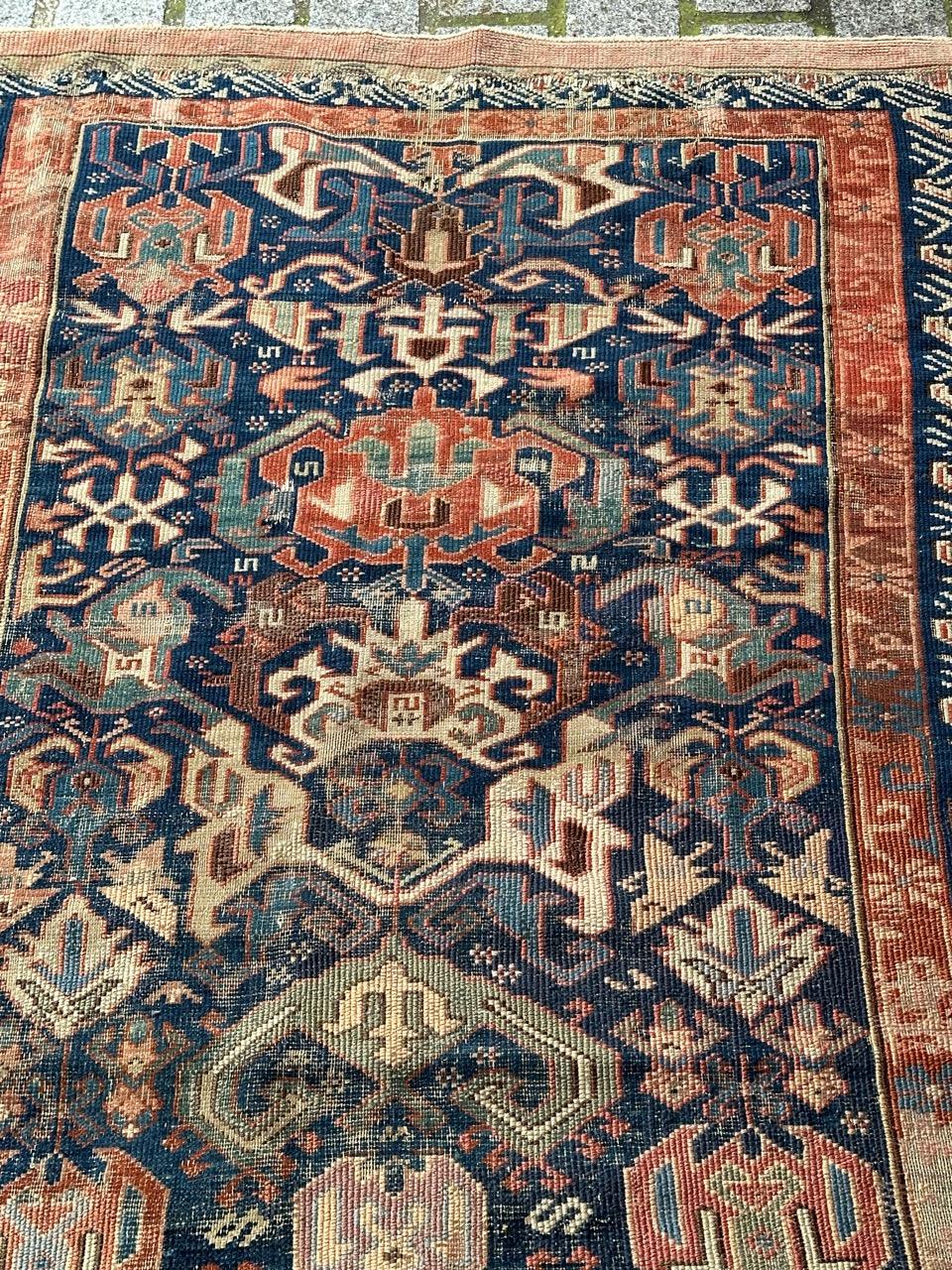 Azerbaijani Bobyrug’s antique seychour shirvan rug For Sale