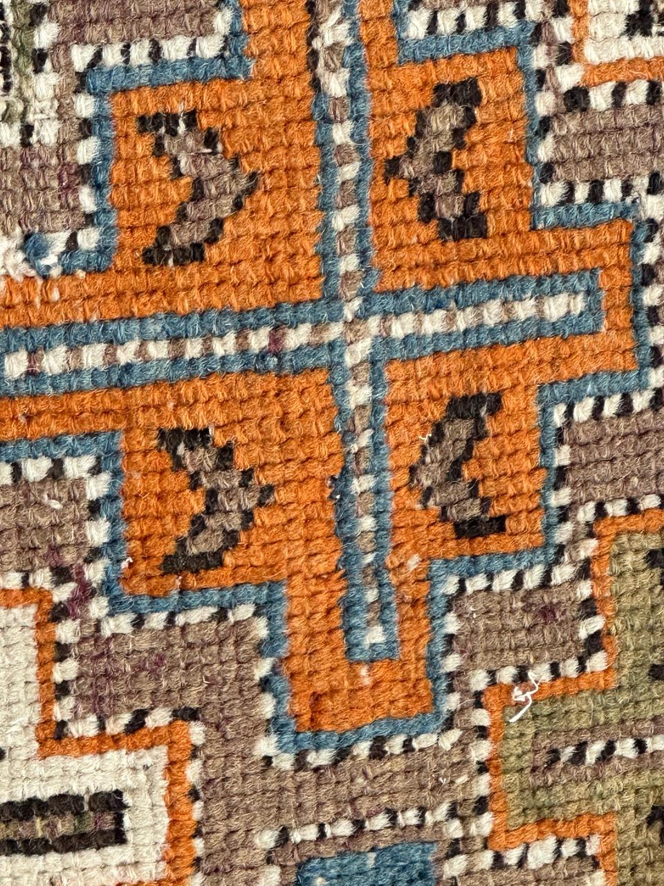 Bobyrug’s antique shirwan Caucasian fragment of rug For Sale 3