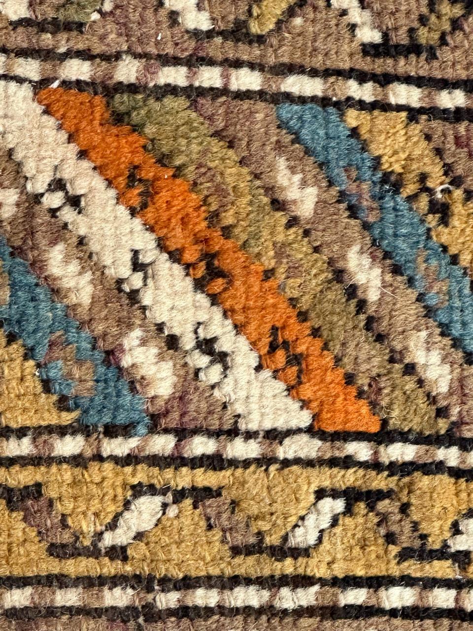 Bobyrugs antiker Schirwan Kaukasisches Teppichfragment im Angebot 1