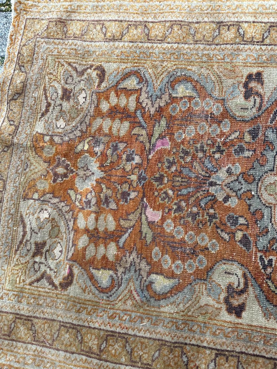 Asian Bobyrug’s Antique Tabriz Jafar Rug For Sale