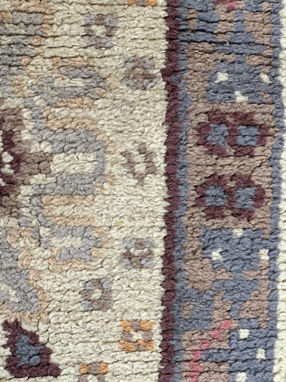 Wool Bobyrug’s Beautiful early 20th century European rug For Sale