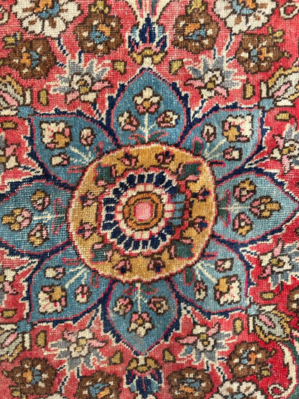 Bobyrug’s Beautiful large antique Kirman rug  For Sale 6