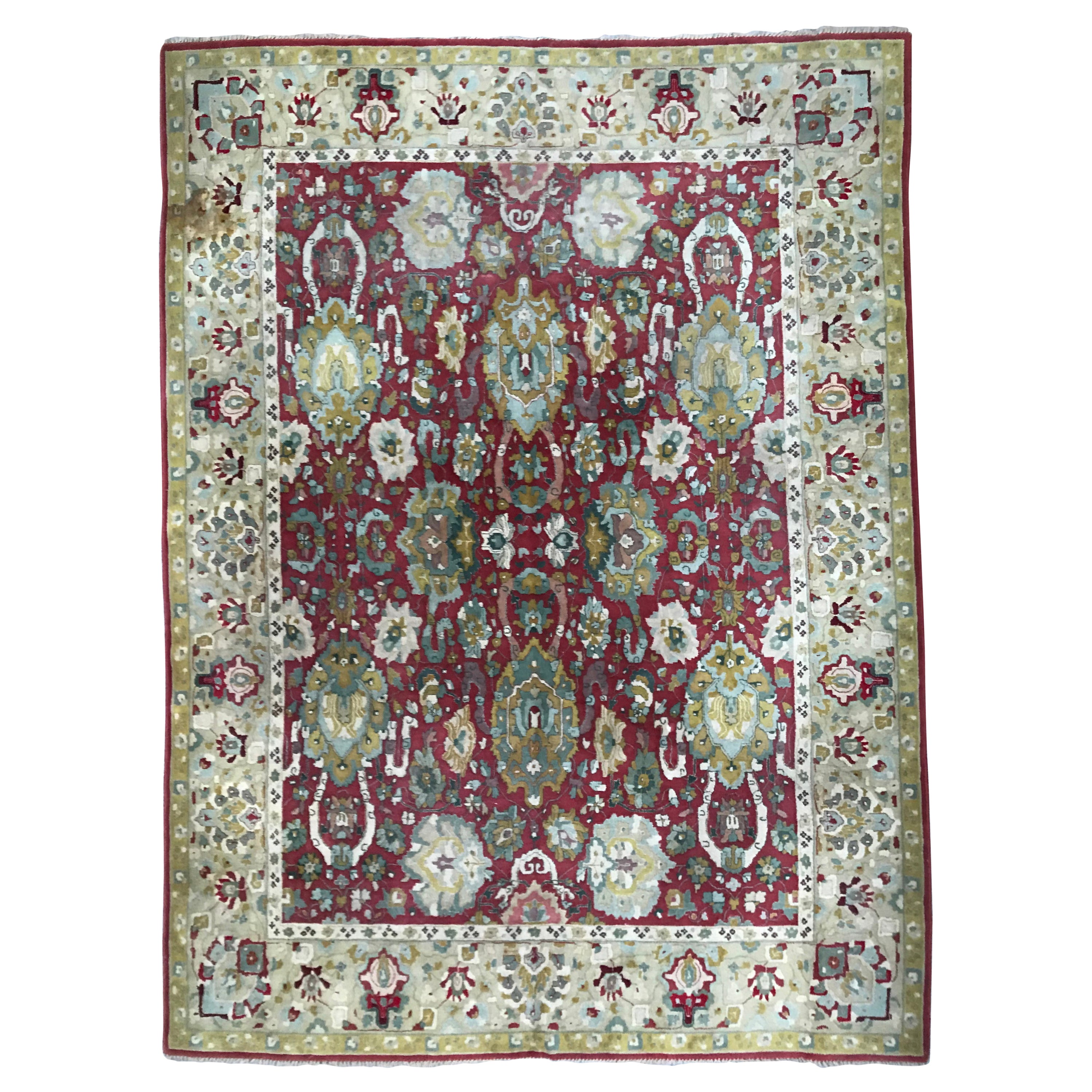 Bellissimo Tappeto Giano Francese Grande Agra Design di Bobyrug