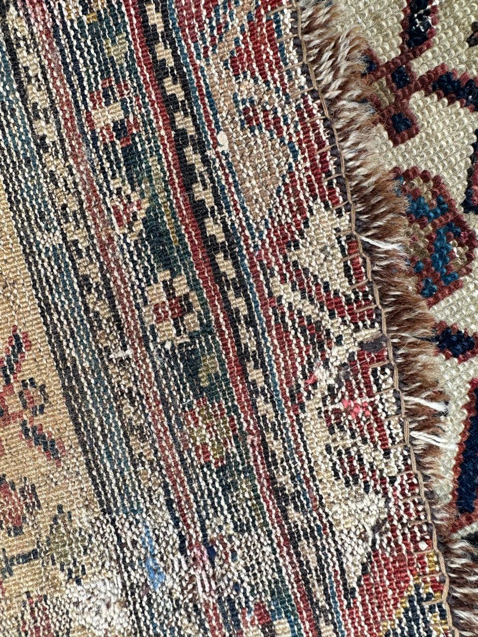 Bobyrug’s Beautiful little antique shirvan daghistan rug  For Sale 11
