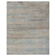 Bobyrug’s Beautiful New Hand Knotted, modern Abstract Design Rug
