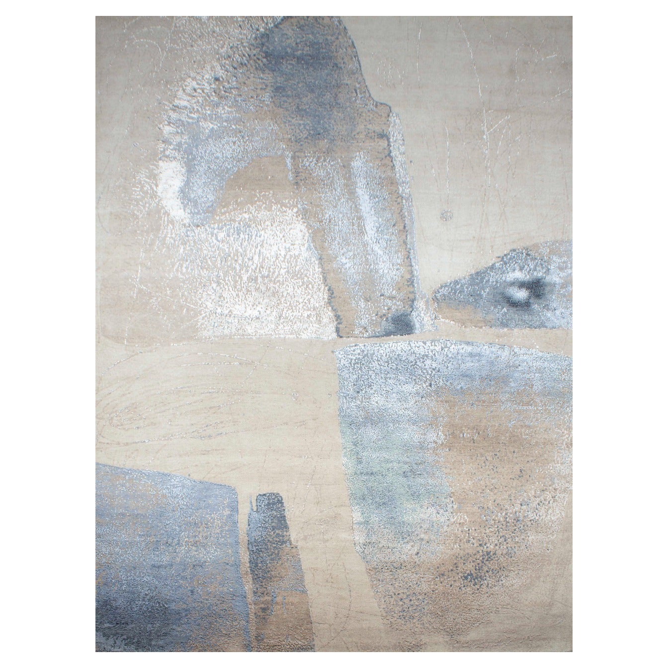 Bobyrug's Beautiful New Hand Knotsted, modern Abstract Design Rugs (tapis noués à la main au design abstrait)