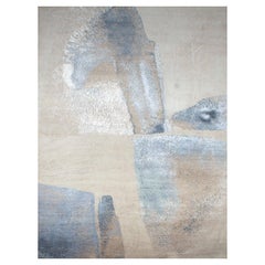 Bobyrug’s Beautiful New Hand Knotted, modern Abstract Design Rug