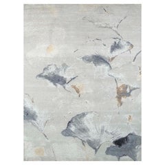 Bobyrug’s Beautiful New Hand Knotted, modern Abstract Design Rug