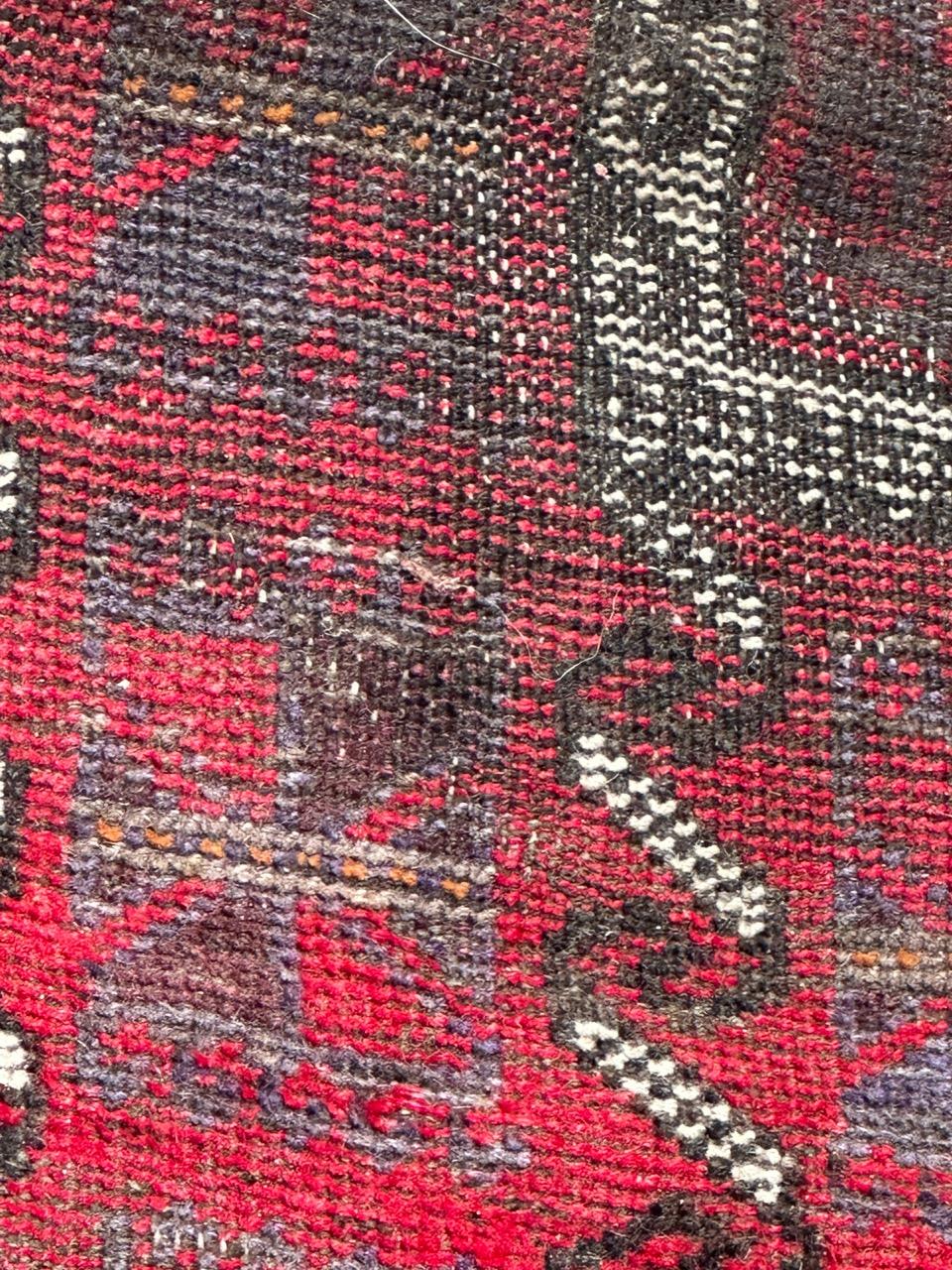 Bobyrug’s Beautiful vintage distressed Turkish rug  For Sale 1