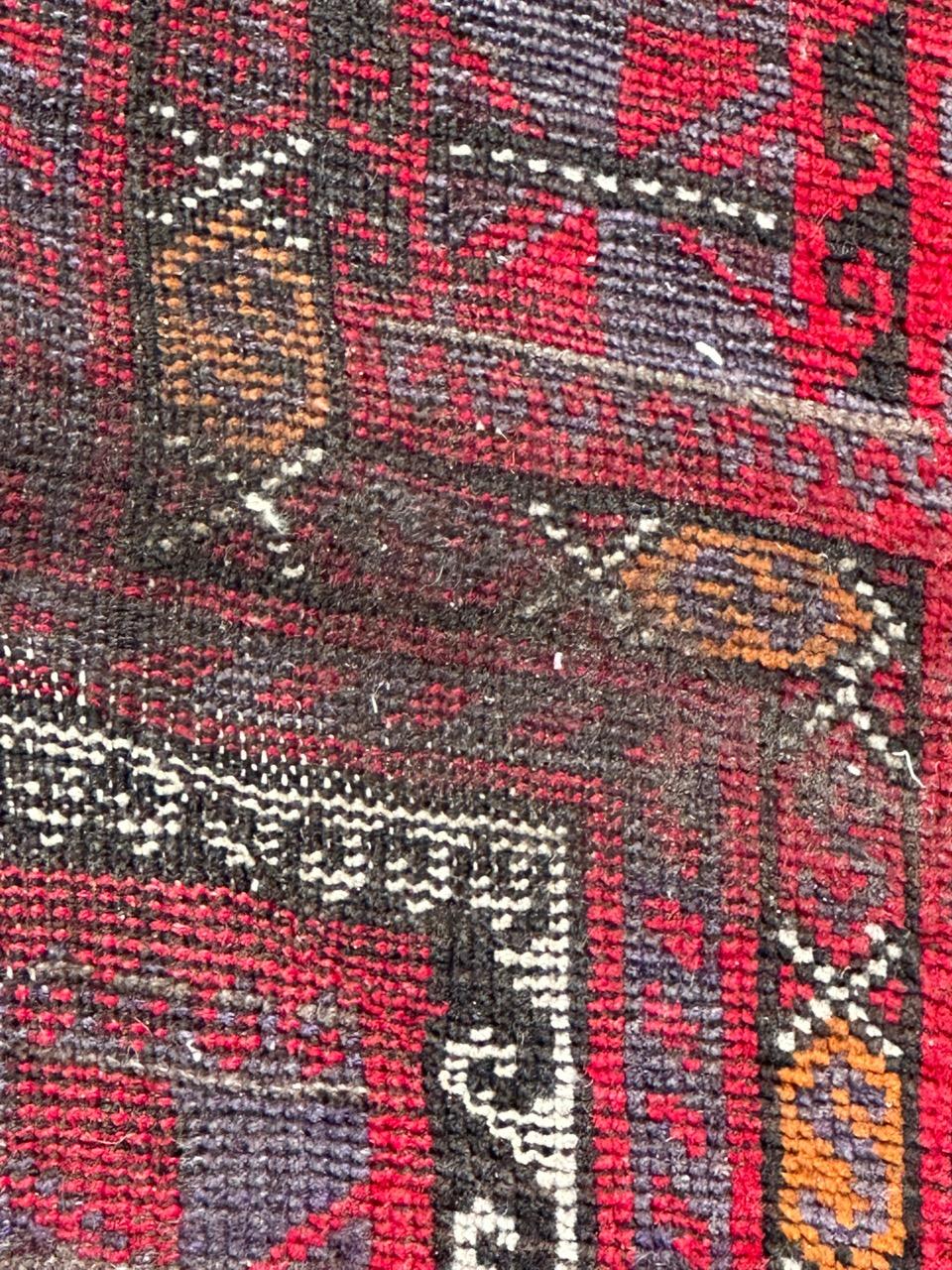 Bobyrug’s Beautiful vintage distressed Turkish rug  For Sale 2