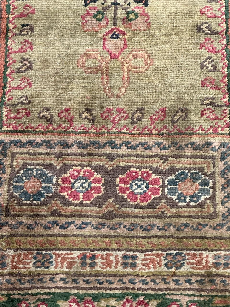 Bobyrug’s Beautiful vintage Turkish Kayseri silk rug  For Sale 3