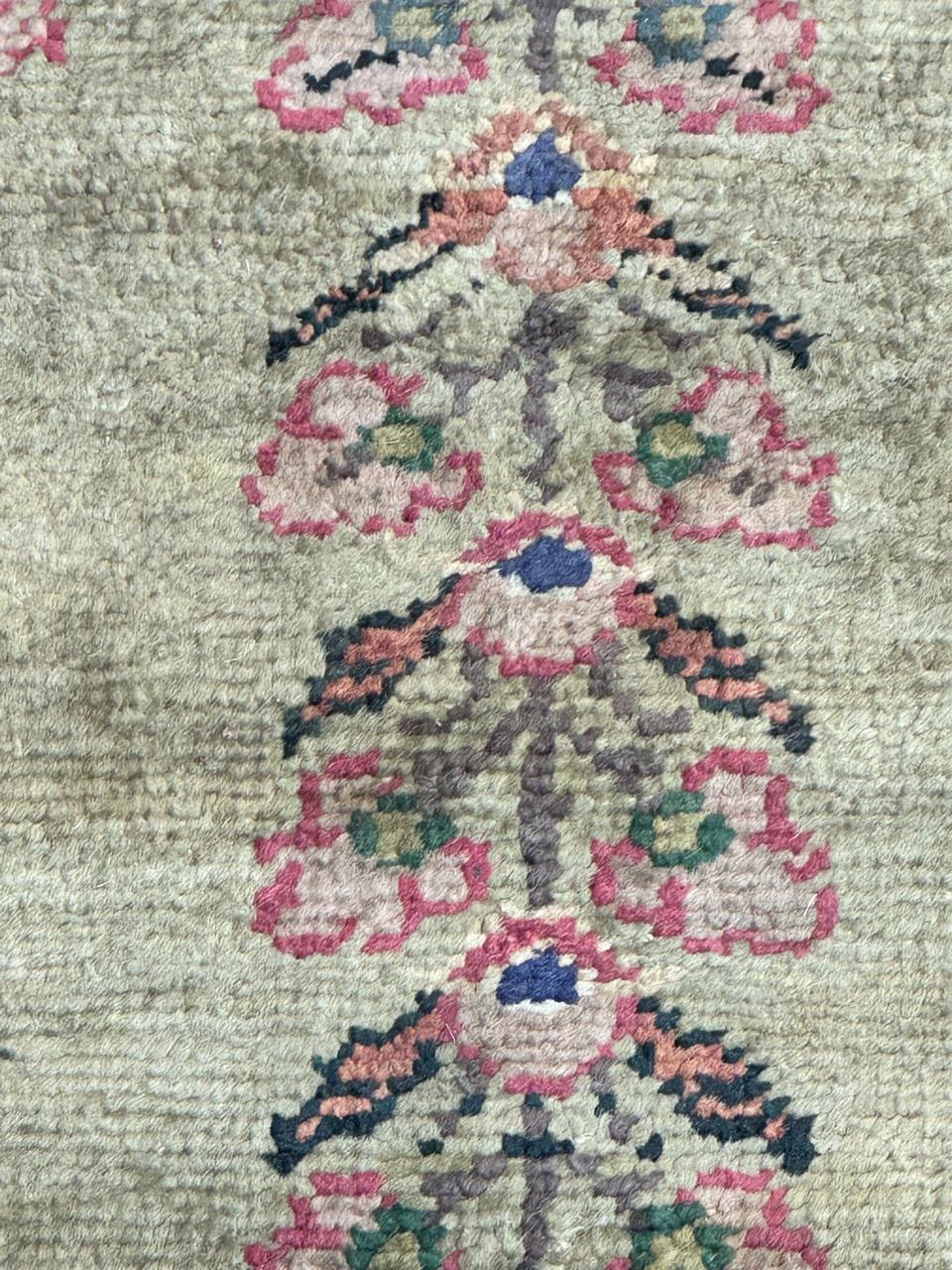 Bobyrug’s Beautiful vintage Turkish Kayseri silk rug  For Sale 5