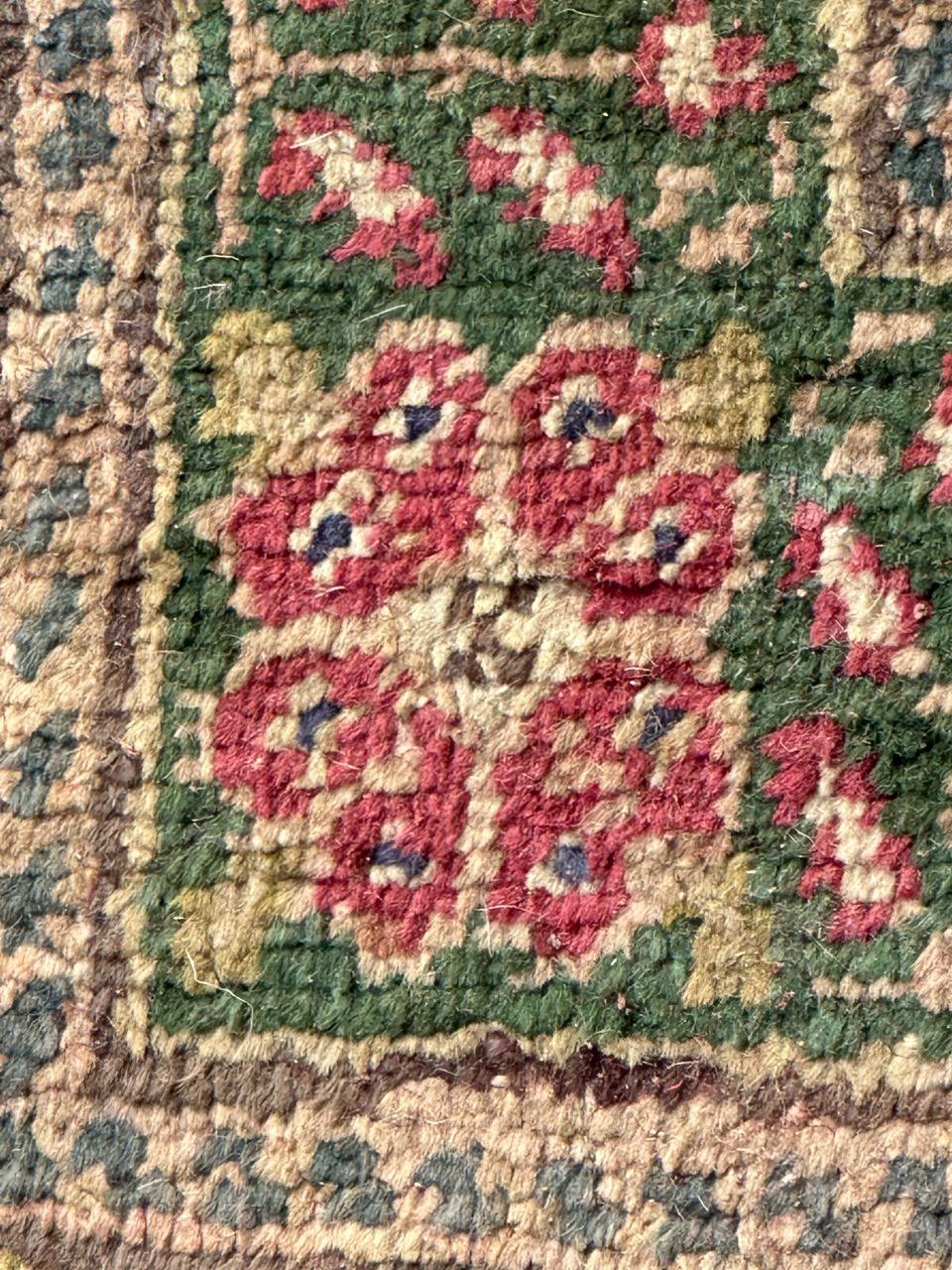 Bobyrug’s Beautiful vintage Turkish Kayseri silk rug  For Sale 8