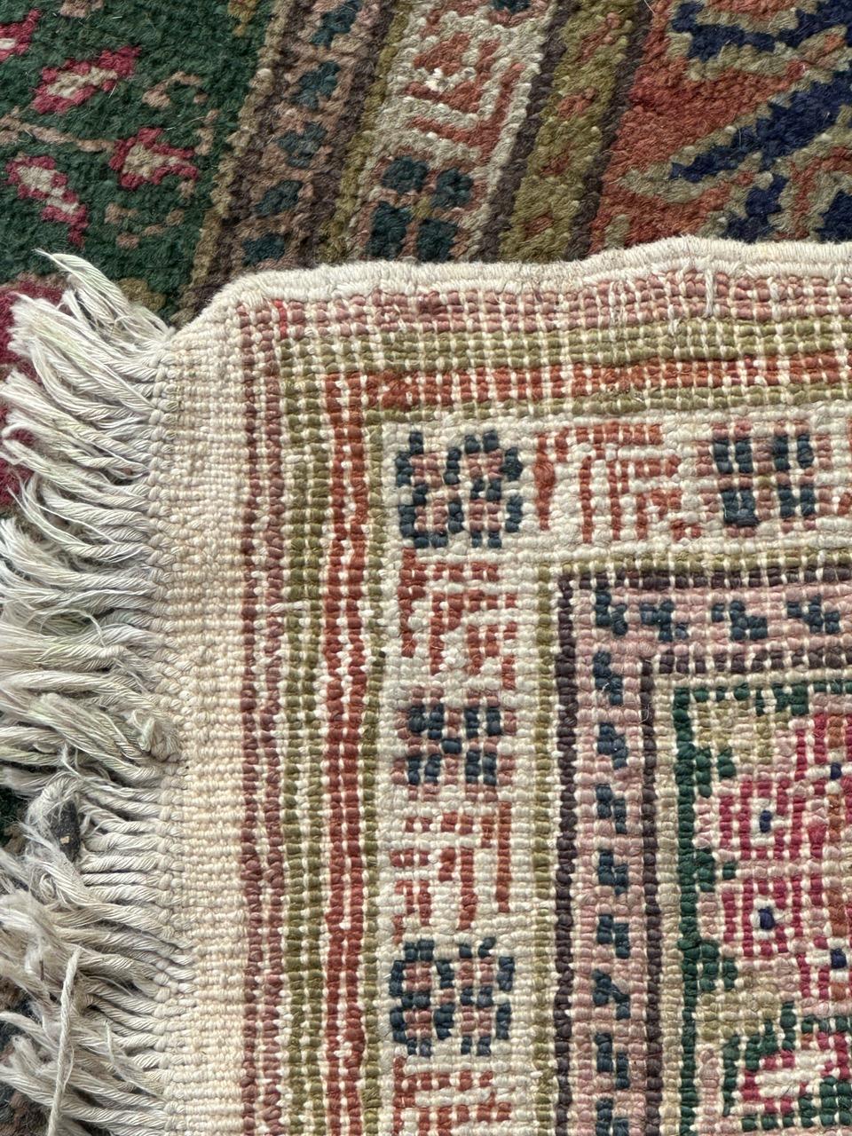 Bobyrug’s Beautiful vintage Turkish Kayseri silk rug  For Sale 9