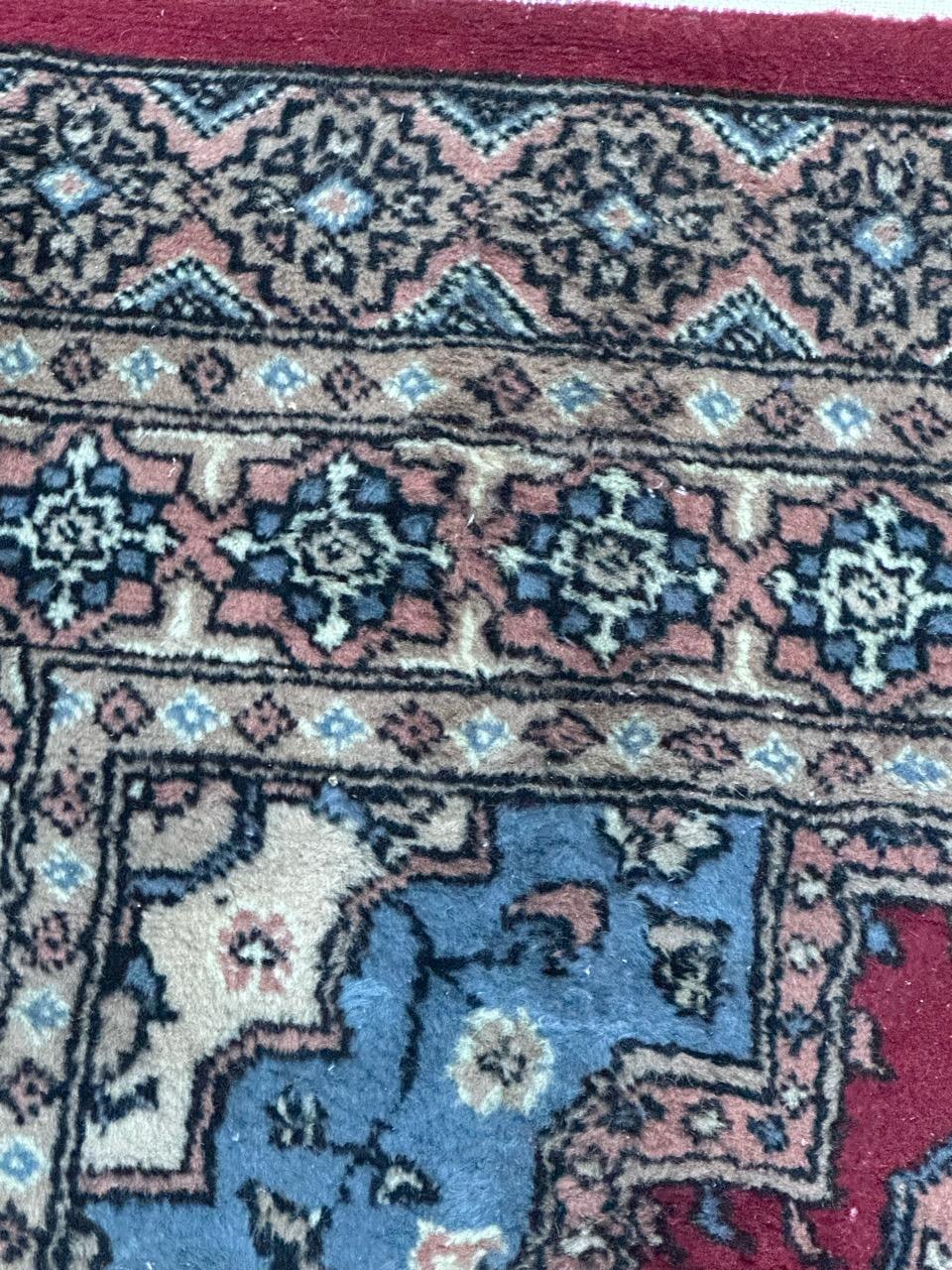 Bobyrug’s Beautiful vintage Turkmen style Pakistani rug  For Sale 3