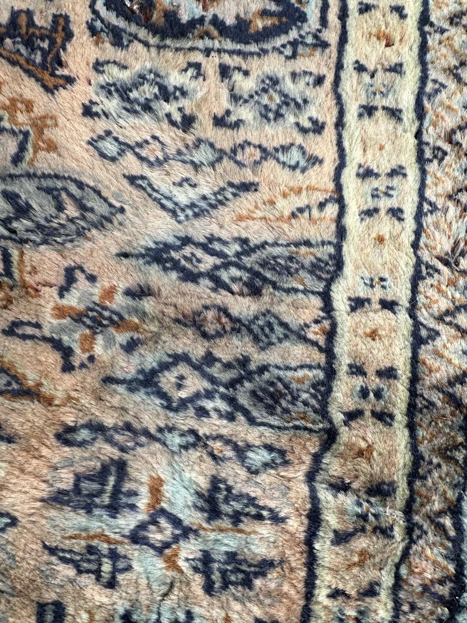 Bobyrug's Beautiful vintage Turkmen Stil pakistanischen Teppich  im Angebot 5