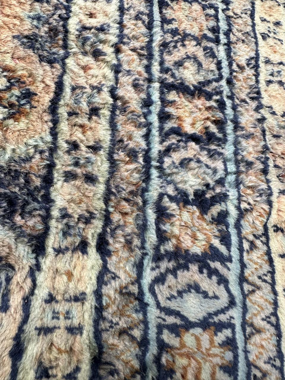 Bobyrug's Beautiful vintage Turkmen Stil pakistanischen Teppich  im Angebot 1